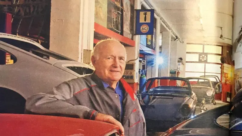 Lutto nel mondo delle Auto d'Epoca Porsche: &egrave; morto Alonso Corato 