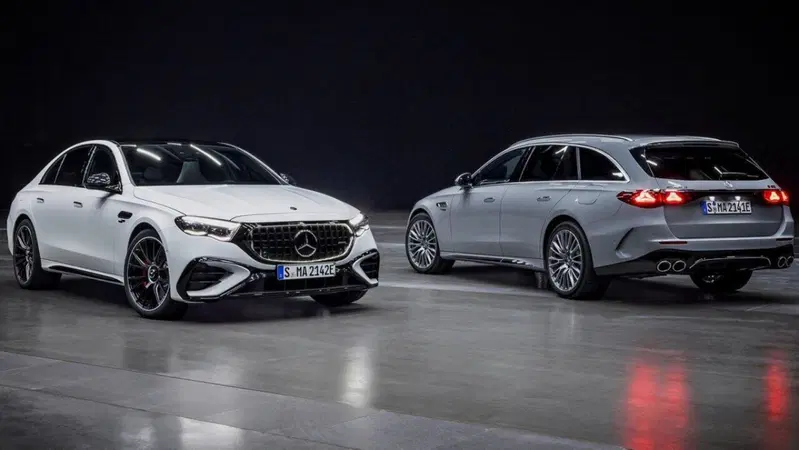 Mercedes-AMG E53: il sei cilindri con l'elettrico in un flash &egrave; a 612 CV (berlina e super station wagon)