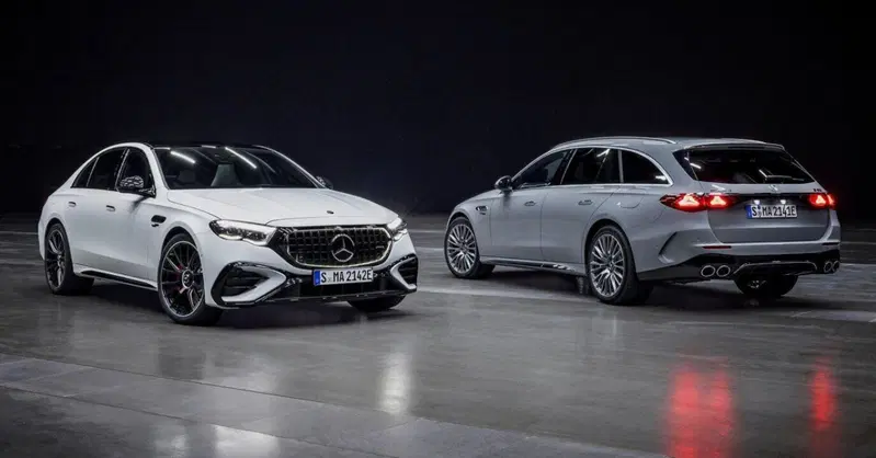 Mercedes-AMG E53: il sei cilindri con l'elettrico in un flash &egrave; a 612 CV (berlina e super station wagon)