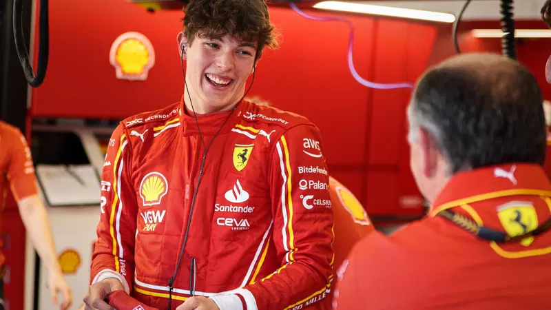 F1. Oliver Bearman racconta il debutto con Ferrari: "Fantastico ma non me lo immaginavo cos&igrave;"