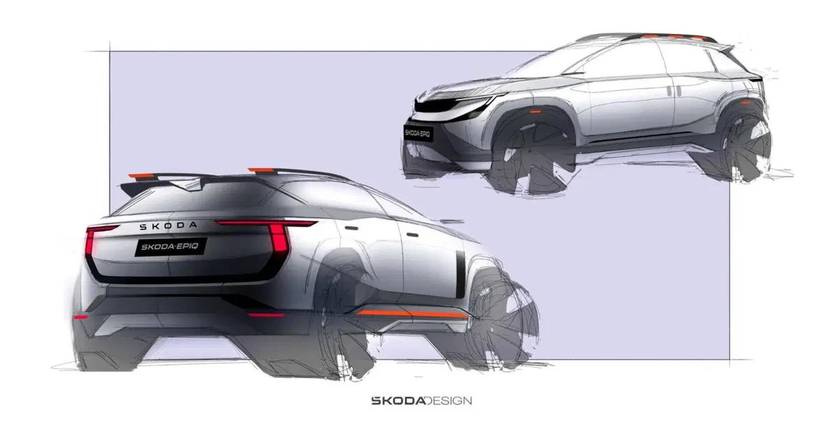 Skoda svela la nuova Epiq, l’elettrica da 25.000 euro (8)