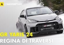 Toyota GR Yaris 2024, sempre di traverso [VIDEO]