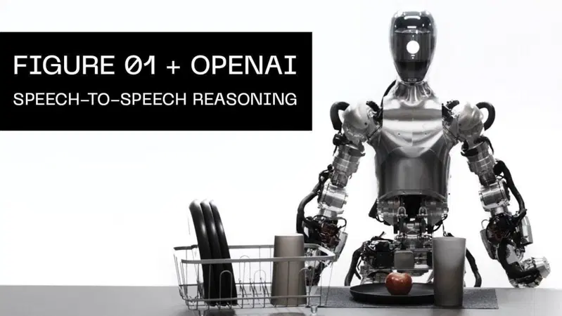 Il robot di OpenAI Figure 01 risponde alle domande e sistema la tavola [VIDEO]