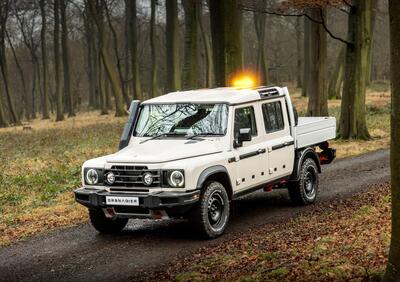 Ineos Quartermaster chassis-cab, 5 posti e il pianale da personalizzare