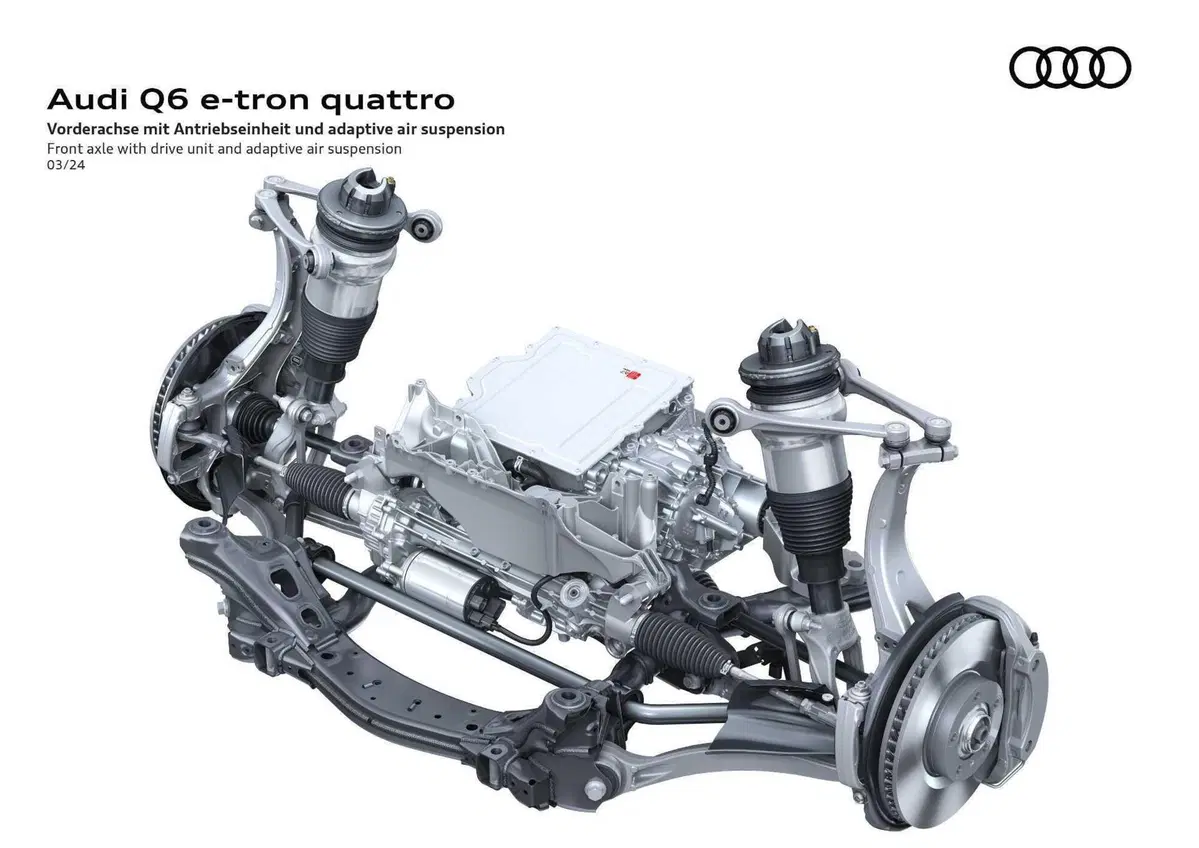 Audi Q6 e-tron: arriva la piattaforma PPE con 100 kW di batteria (19)