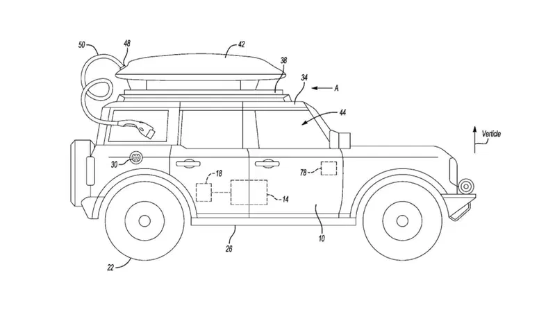 Ford brevetta la batteria da portapacchi, ma la guida come sar&agrave;?