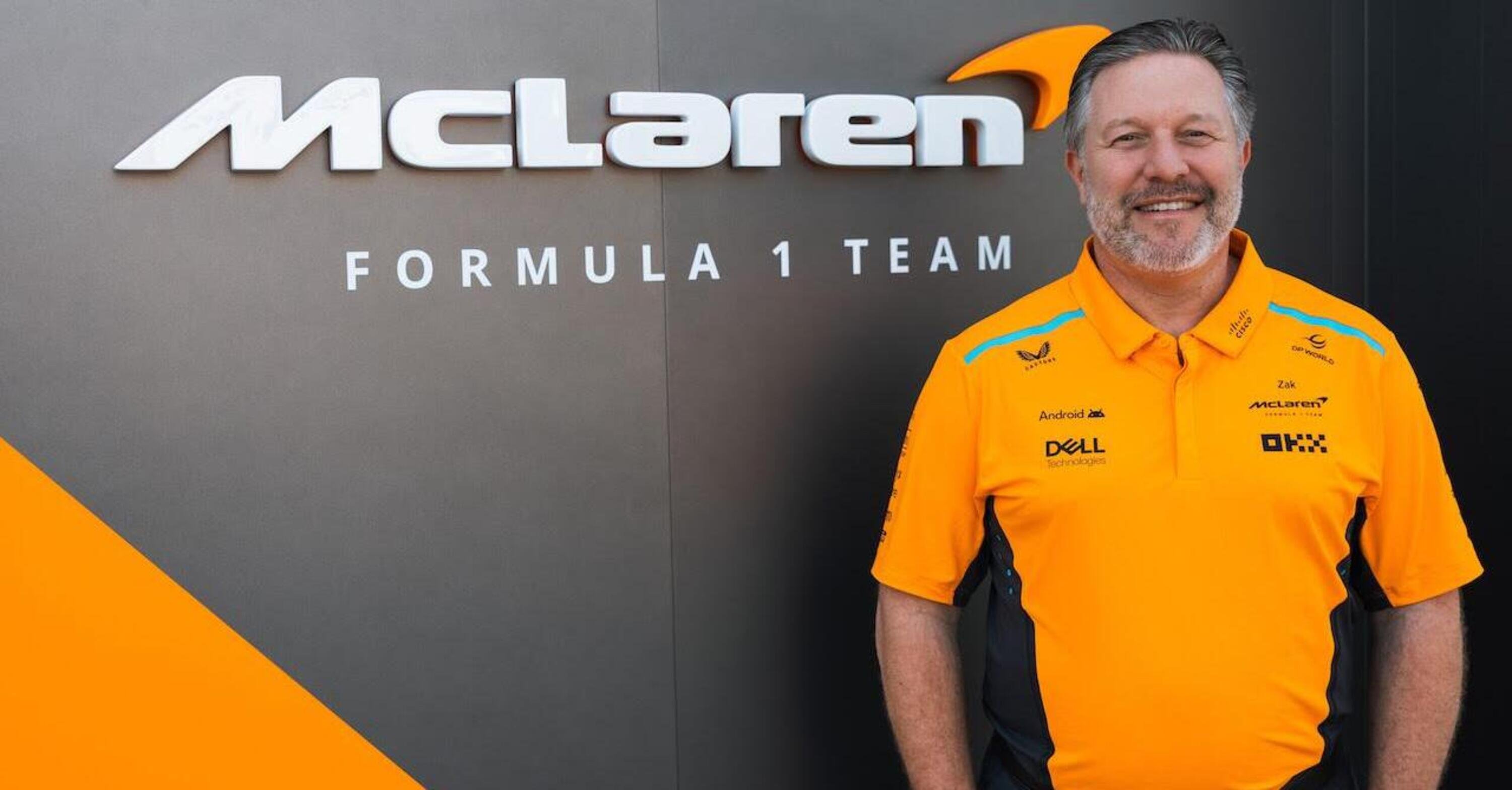 F1. Zak Brown rinnova a lungo termine come CEO della McLaren