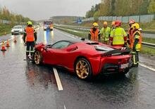 Ferrari SF90: troppo costosa da riparare, se la prenda l'assicurazione