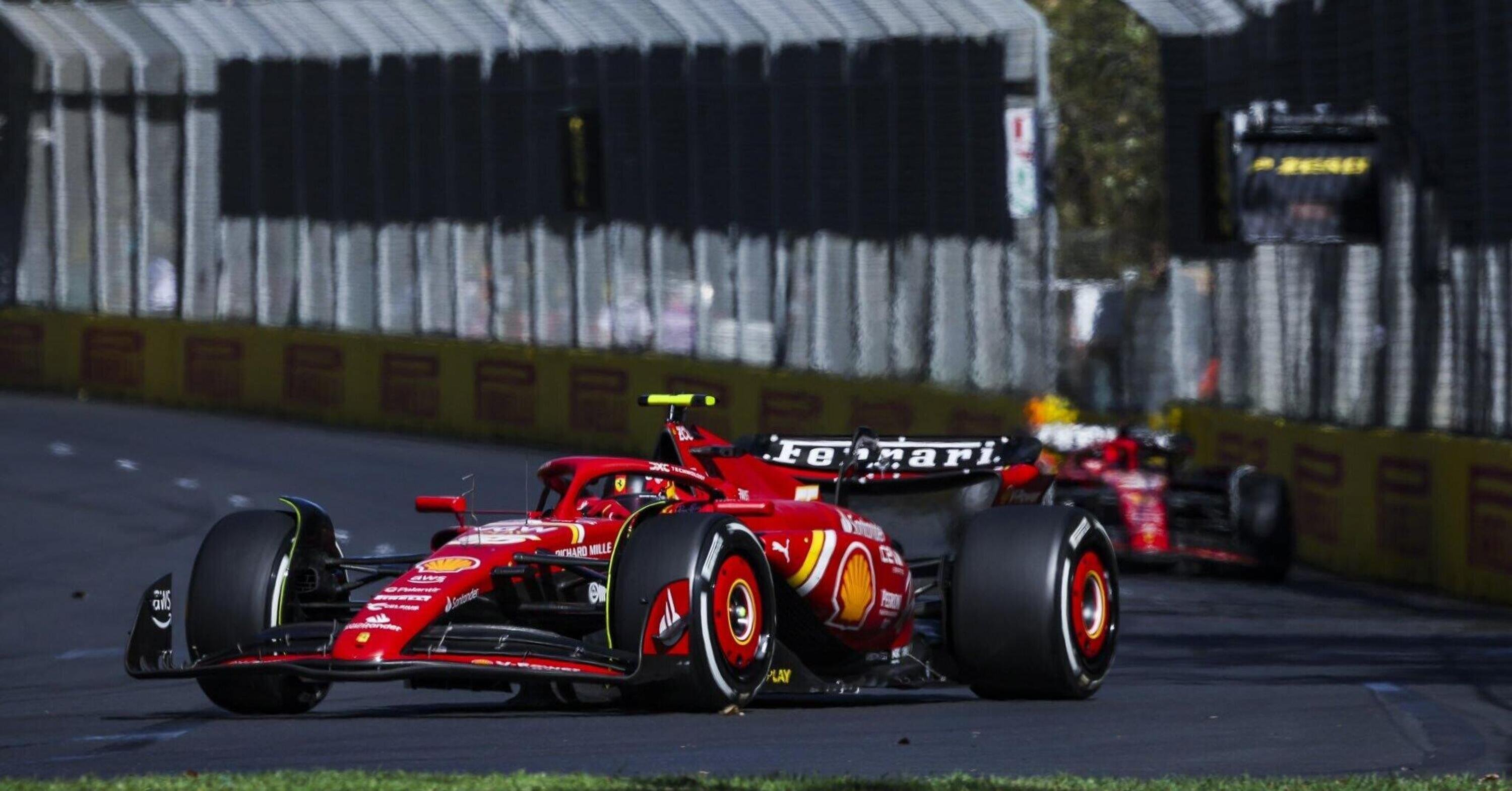 F1. Risultati GP d&rsquo;Australia 2024, Sainz vince ad Albert Park, doppietta Ferrari con Leclerc 