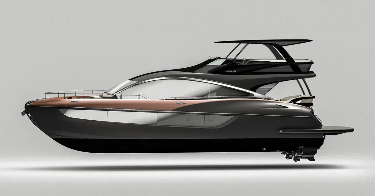 La Lexus col motore Volvo va per mare: LY680 è uno yacht da 20 metri  (6)