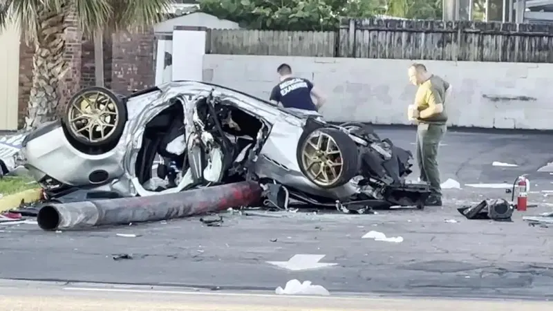 Furto d'auto con esito mortale: il video dall'elicottero della Polizia
