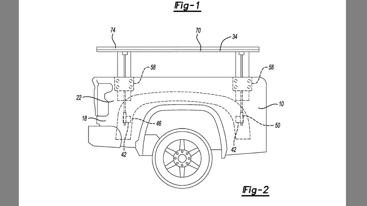Ford brevetta un nuovo sistema di carico a scomparsa per i pick-up (3)