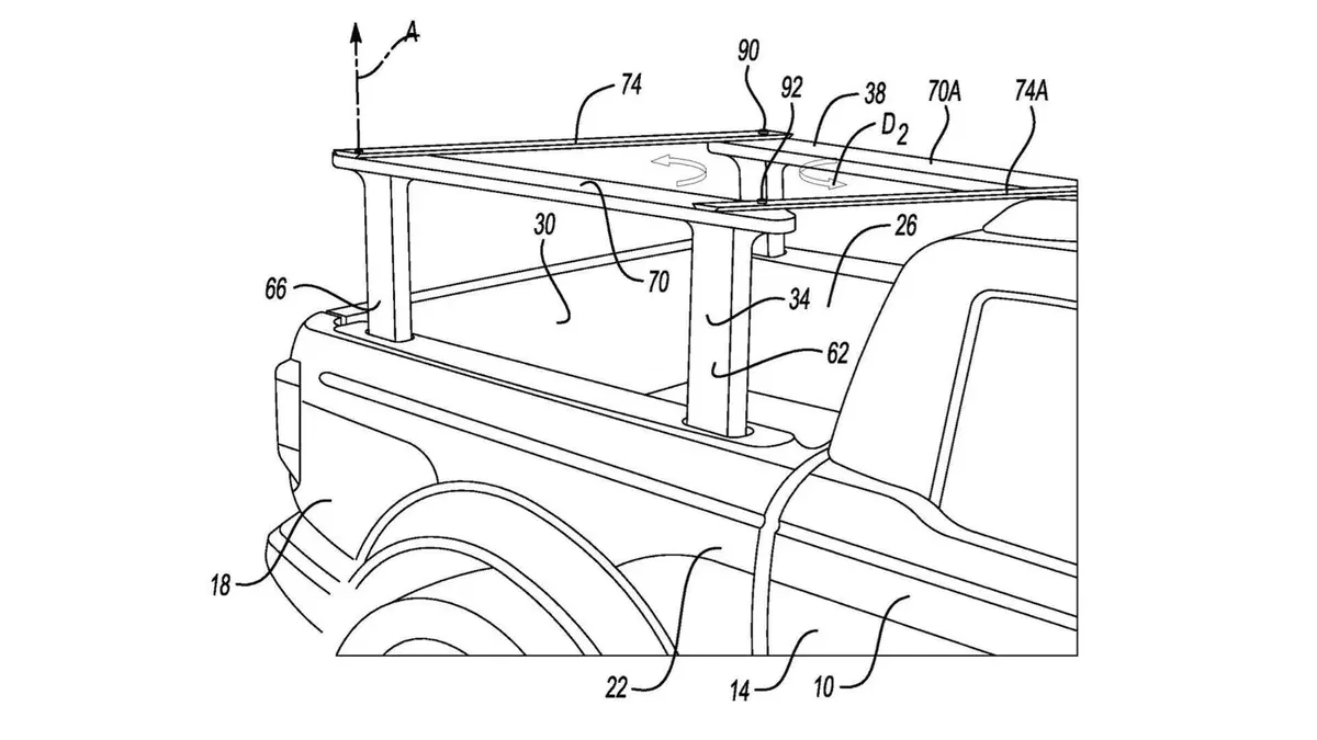 Ford brevetta un nuovo sistema di carico a scomparsa per i pick-up (5)