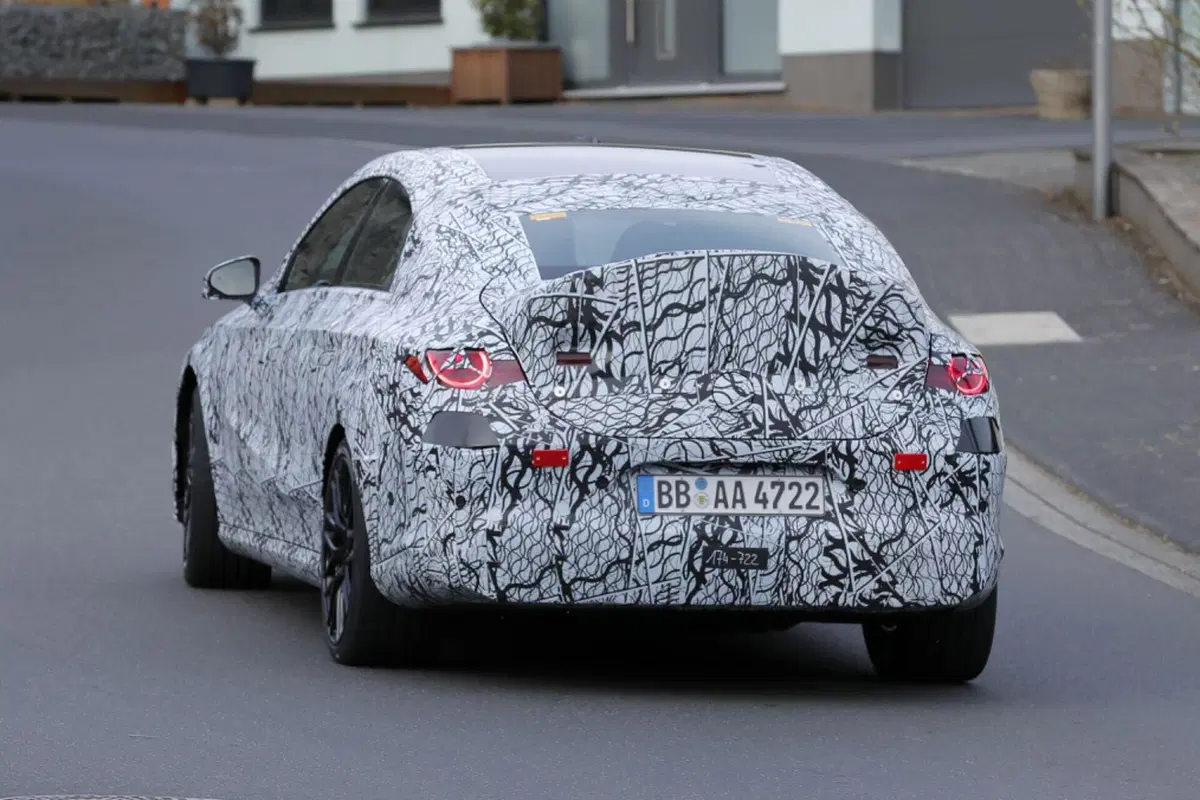 Mercedes AMG CLA, la nuova elettrica ad alte prestazioni [Foto Spia] (12)
