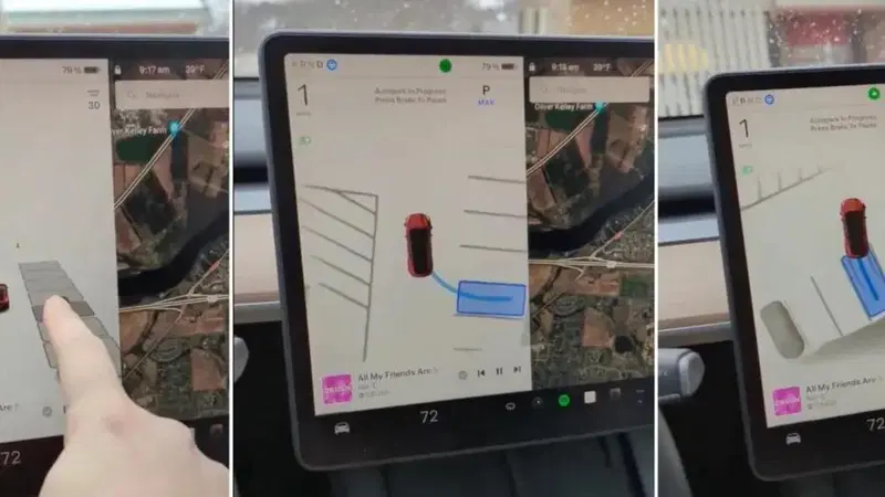 Tesla Autopark: visione migliorata, senza ultrasuoni [VIDEO]