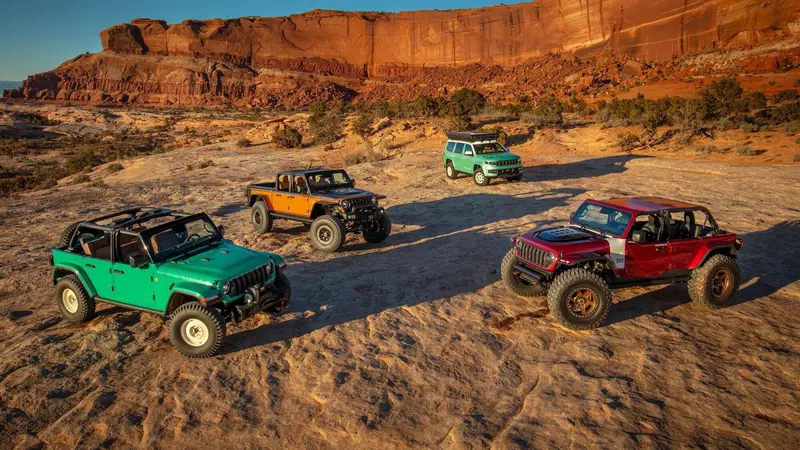 I concept Jeep all'Ester Jeep Safari di Moab