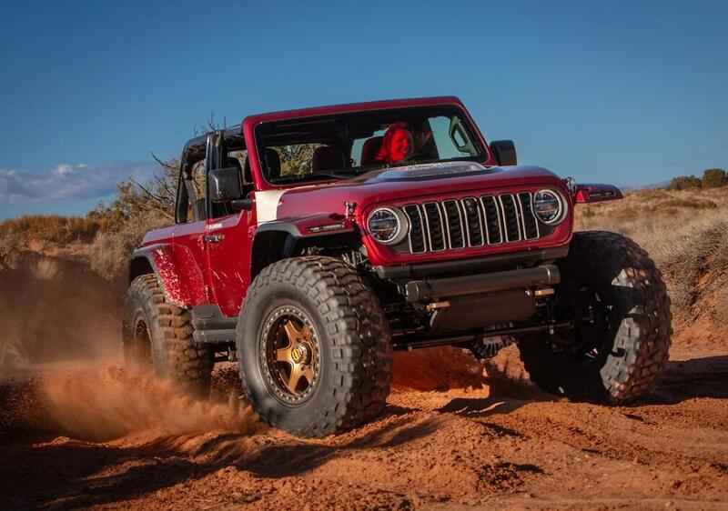 I concept Jeep all&#039;Ester Jeep Safari di Moab