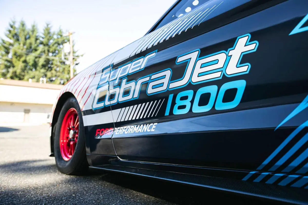 Ford Mustang Super Cobra Jet 1800 elettrica: record in impennata [VIDEO]   (7)