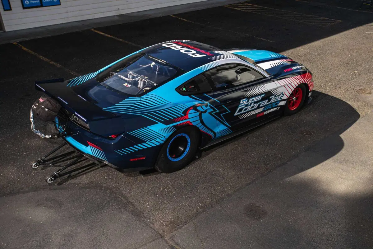 Ford Mustang Super Cobra Jet 1800 elettrica: record in impennata [VIDEO]   (11)
