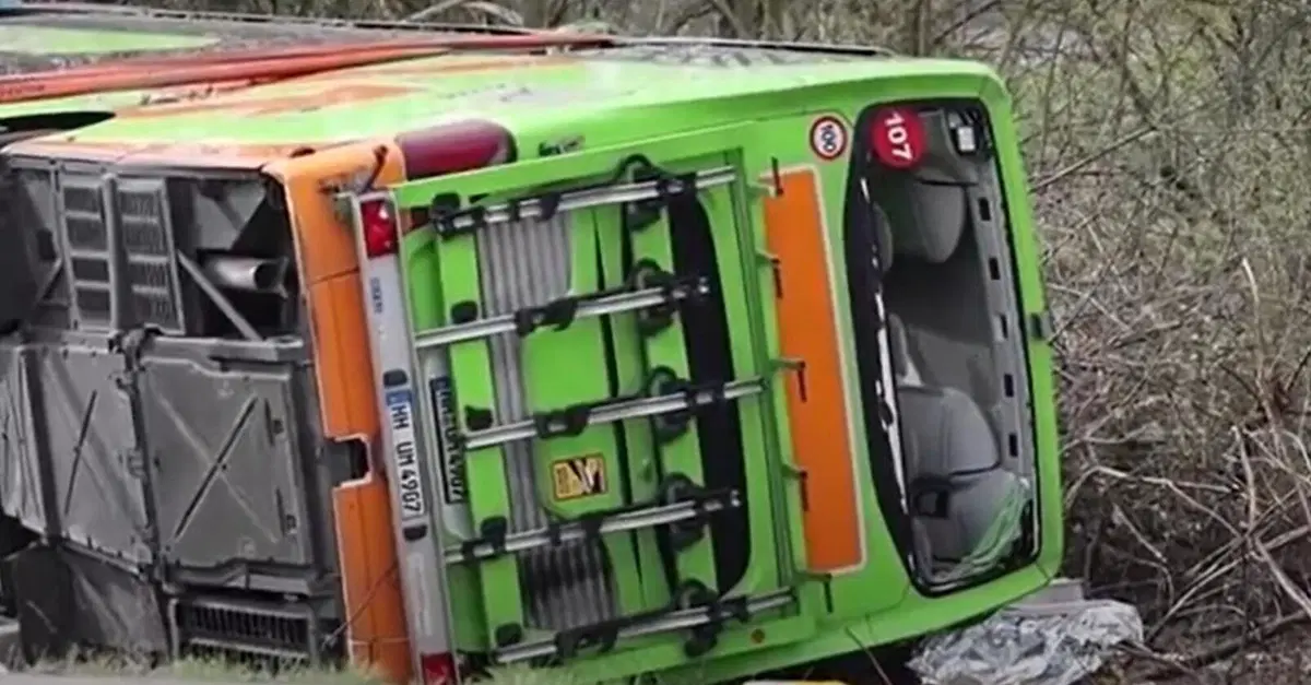 Tragedia sull'Autostrada in Germania: Pullman Flixbus si ribalta, causando 5 morti e numerosi feriti