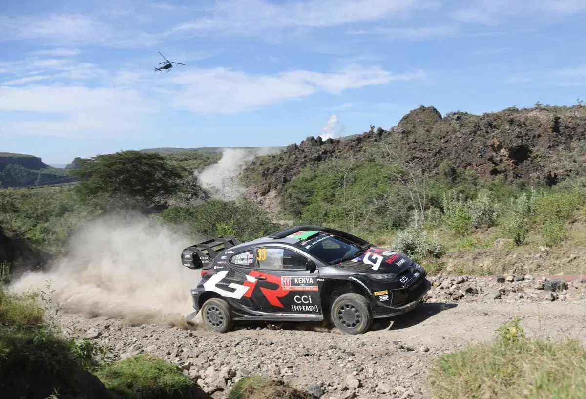 WRC24 Kenya D2. Rovanpera vola sul Safari, Neuville iper sfortunato (8)