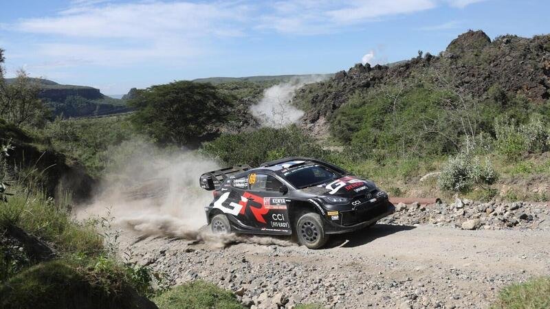 WRC24 Kenya D2. Rovanpera vola sul Safari, Neuville iper sfortunato