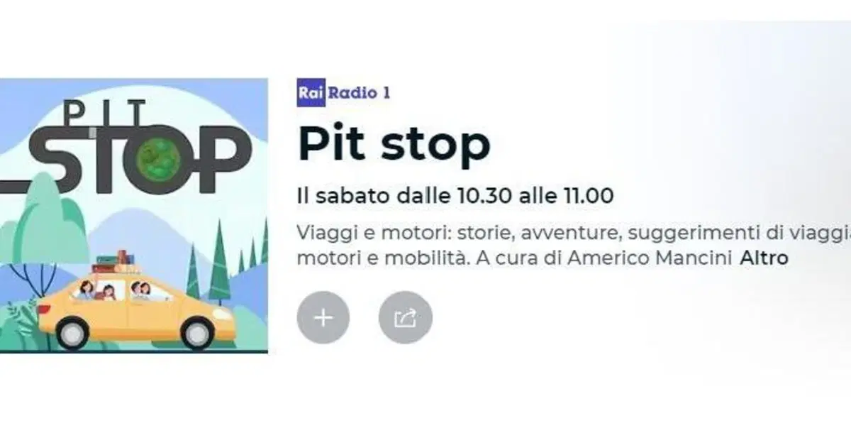 Pit Stop e Automoto.it: i sondaggi alla radio al sabato in diretta su RAI Radiouno [LINK AUDIO]