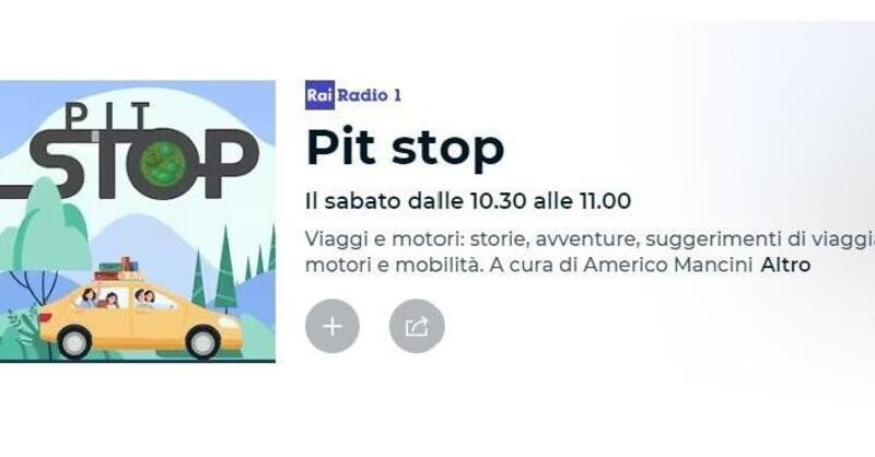 Pit Stop e Automoto.it: i sette peccati capitali della guida (sabato in diretta su RAI Radiouno [LINK AUDIO]