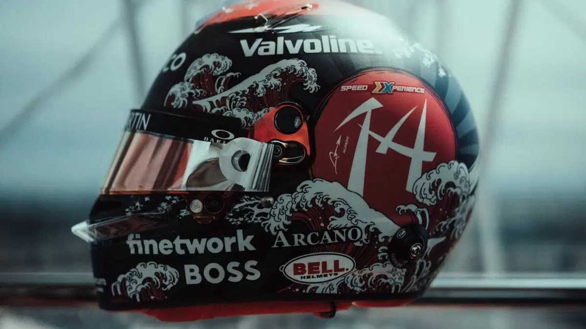 F1. Leclerc dedica un casco speciale a Jules Bianchi al Gran Premio del Giappone 2024 (3)