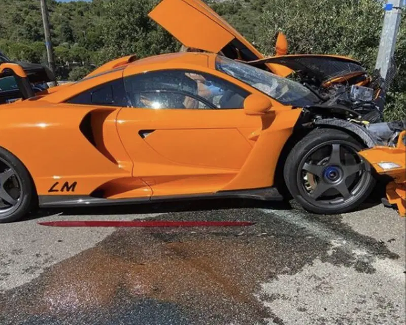 La McLaren Senna LM di Sutil