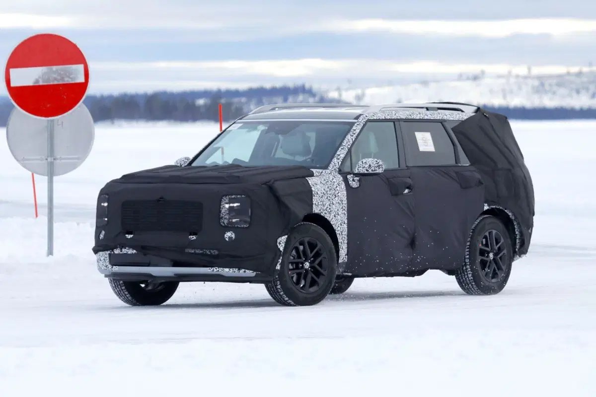 Hyundai è pronta a svelare un nuovo Suv, ecco la nuova Palisade [Foto Spia] (10)