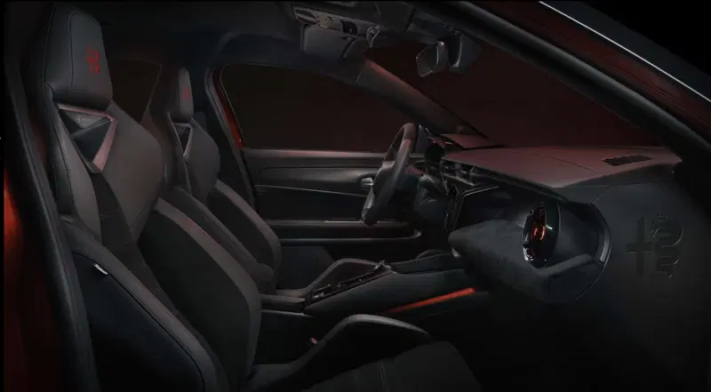 Gli interni della nuova Alfa Romeo Junior