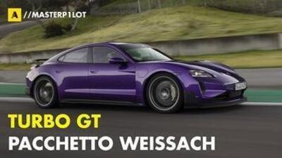 Porsche Taycan Turbo GT pacchetto Weissach: obbiettivo Tesla Plaid