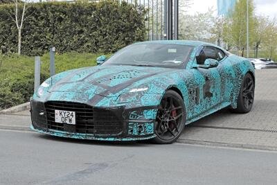 Aston Martin DBS, ecco il prototipo con il V12 [Foto Spia]