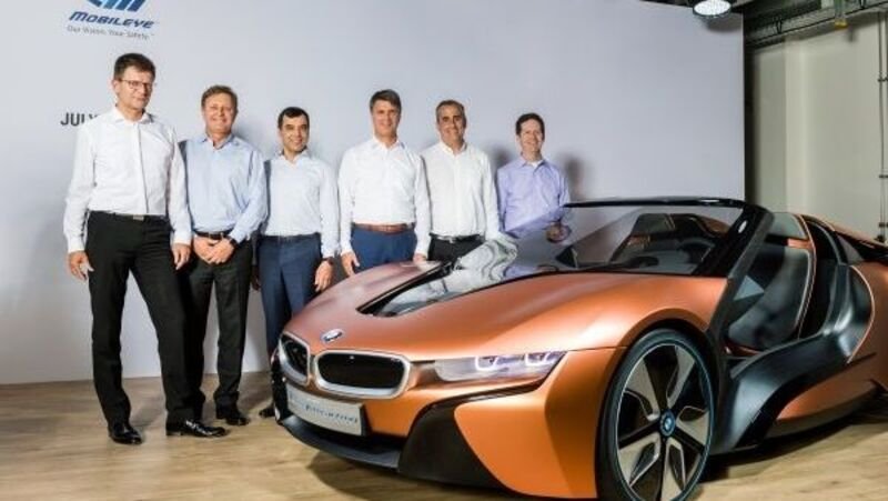 BMW Intel e Mobileye per la guida totalmente autonoma dal 2021: iNext