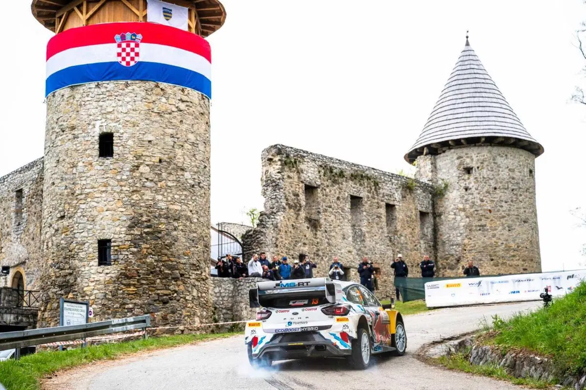 WRC24 Croatia. Vince Ogier. Colpo di scena (13)