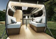 Come sarebbe una roulotte Porsche con Airstream?