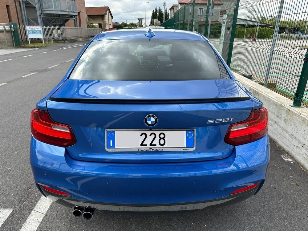 BMW Serie 2 Coupé 228i  Msport  del 2016 usata a Caponago (4)