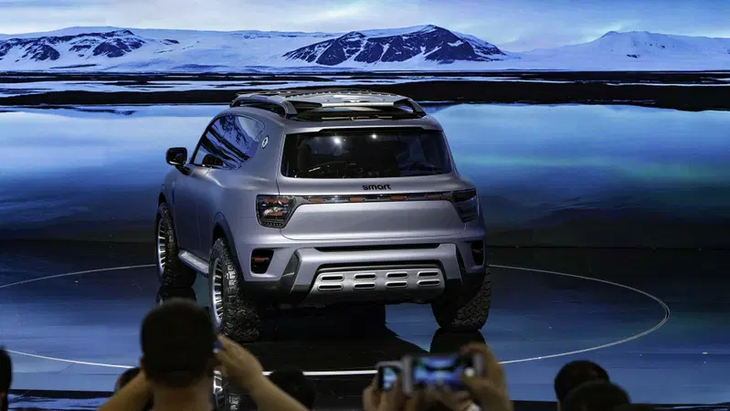 Smart #5: il debutto al Salone di Pechino 2024