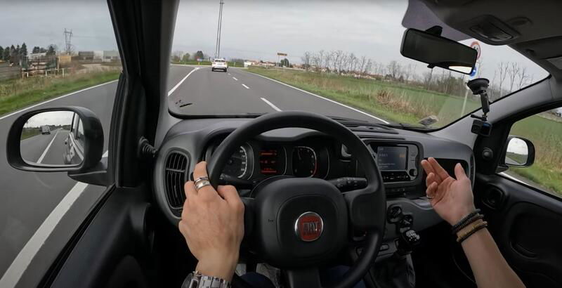 La Fiat Panda ha pi&ugrave; rollio ma pi&ugrave; confort