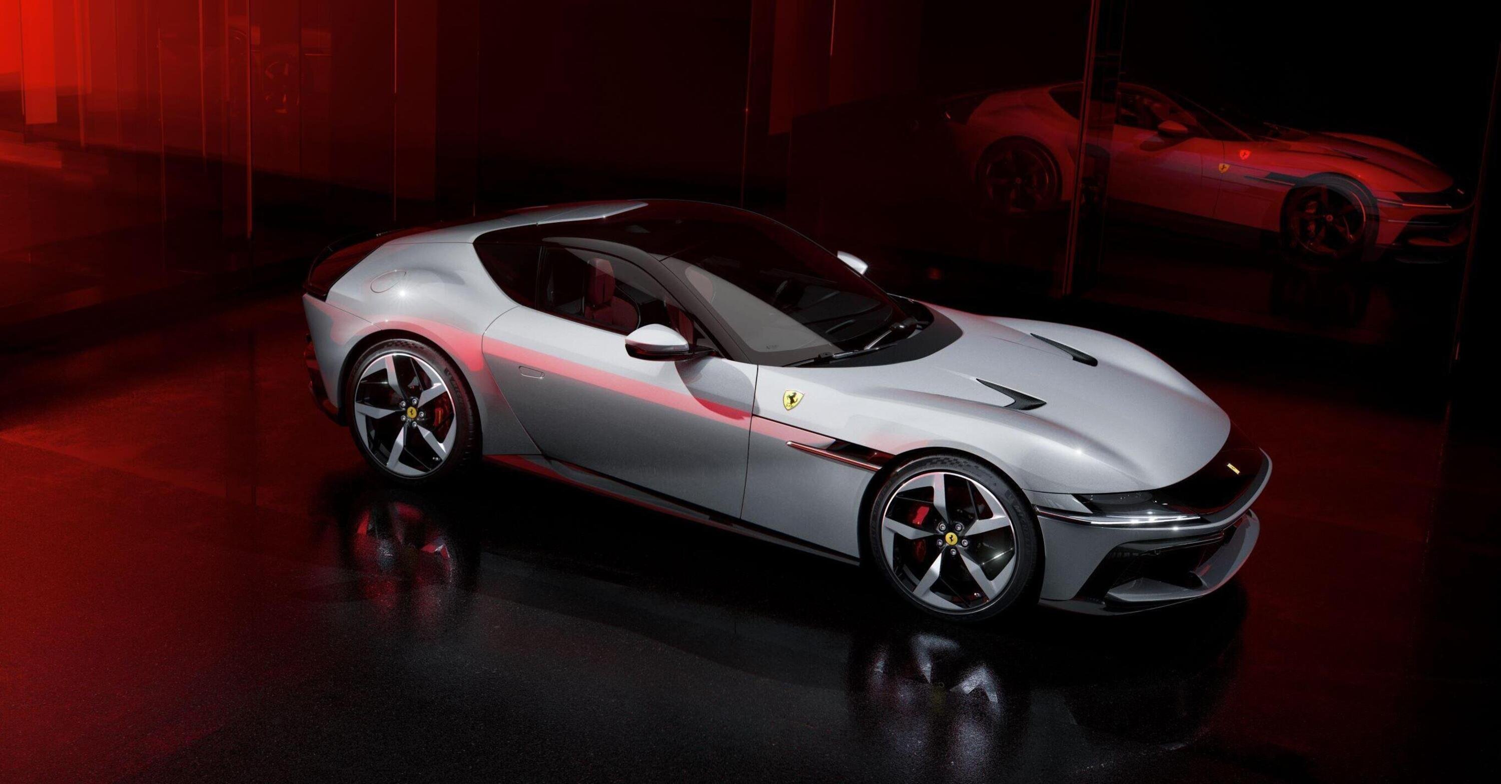 Ferrari 12Cilindri: motore aspirato 12 cilindri da 830 cavalli, con guizzi di Daytona