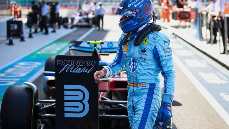 F1. Qualifiche GP Miami 2024, Sainz: "Il passo gara c'&egrave;, sapevo di poter arrivare tra i primi tre"