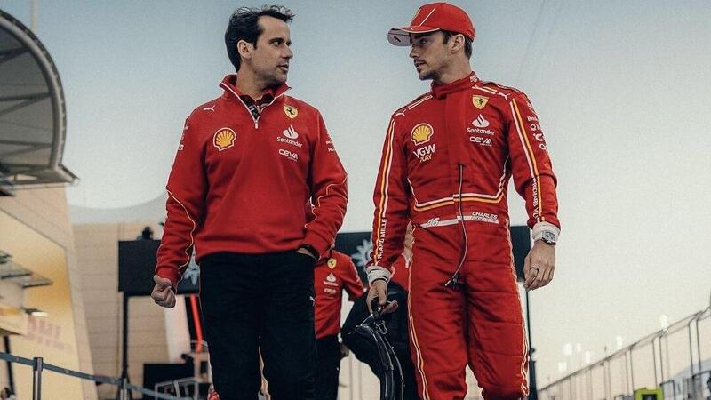 Xavi Marcos e Charles Leclerc