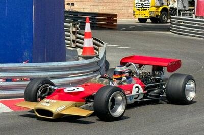 F1. Adrian Newey in pista al Grand Prix Historique di Monaco 2024