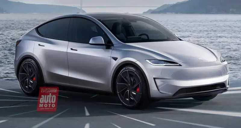 Tesla Model Y Performance: i disegni di Auto Moto e il prezzo stimato