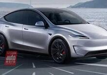 Tesla Model Y Performance: i disegni di Auto Moto e il prezzo stimato