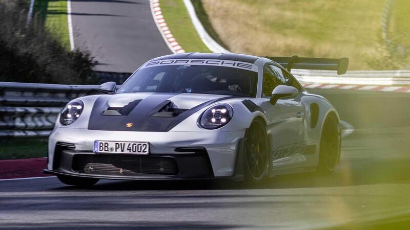 La Porsche 911 GT3 RS nel giro veloce al Nurburgring