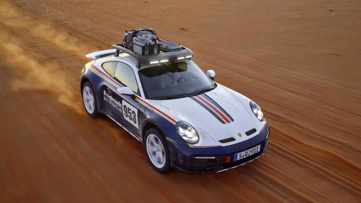 Porsche 911 Coupé Coupe 3.0 Dakar auto (2)