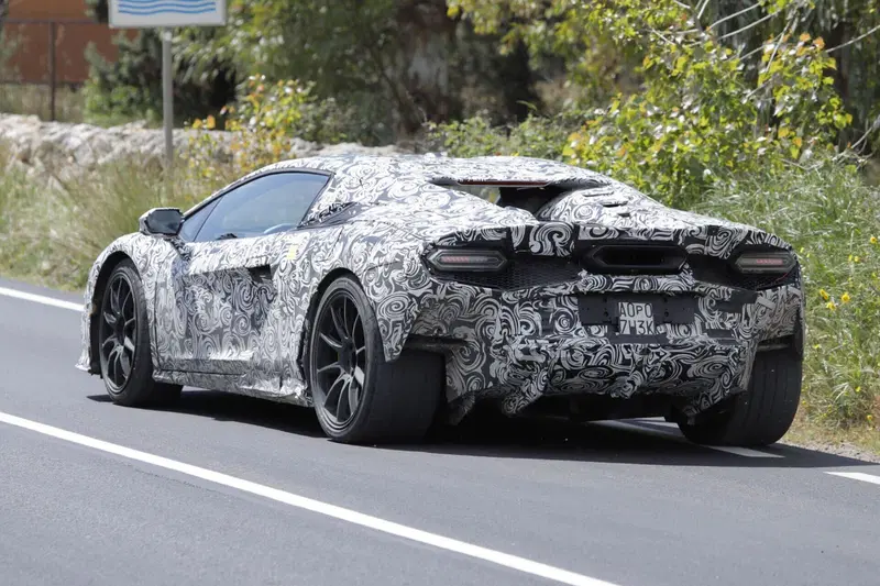 Posteriore Lamborghini Temerario