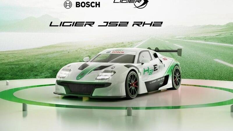 600 CV di puro idrogeno nel motore termico di Bosch con Ligier